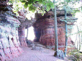 �stliche Altschlossfelsen