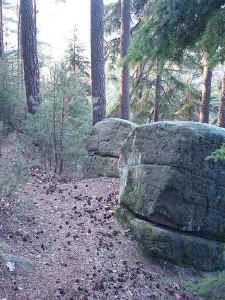 Felsenpfad zum&nbsp;Bauwalder Kopf