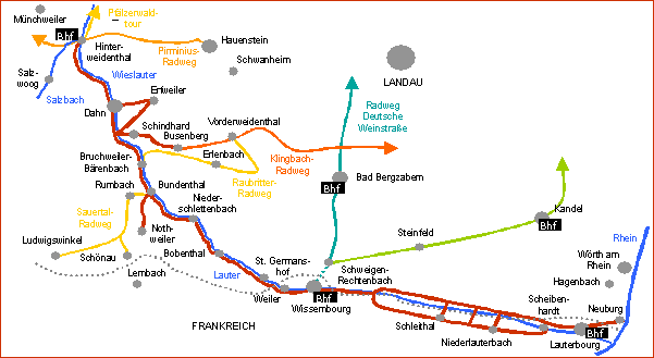 Pamina-Radweg Lautertal