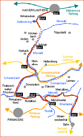 Radweg Pflzerwaldtour