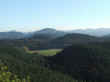 Busenberger Holzschuhpfad: Blick vom Puhlstein in den Wasgau