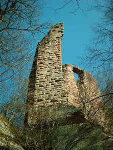 Burgruine Breitenstein - Unterburg