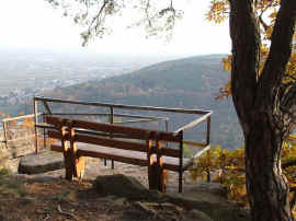 Aussichtspunkt Berg-Stein ber Neustadt