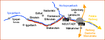 Radweg Elmsteiner Tal